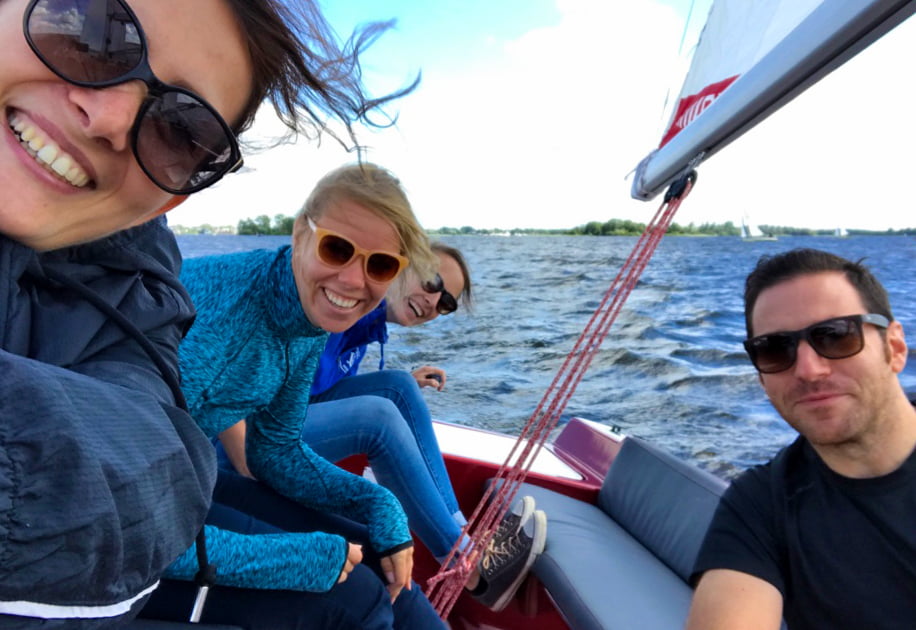  De eerste Italiaanse Aira zeilers in de Aira 22 