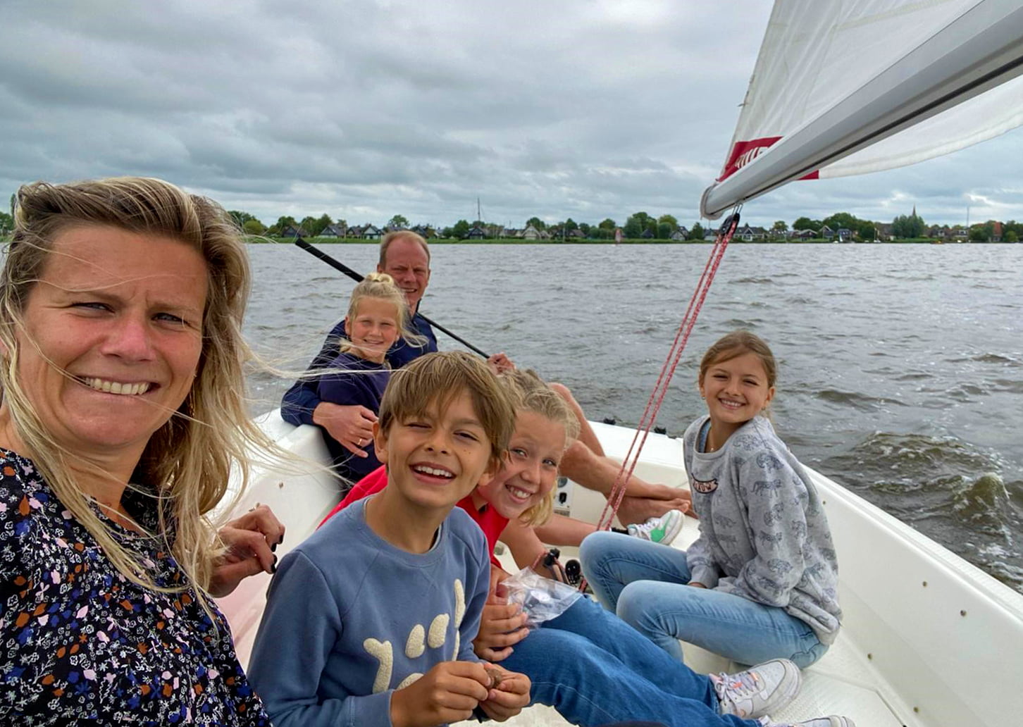  Marjan, Ties, Wies, Kee, Pien en Jos in de Aira 22 