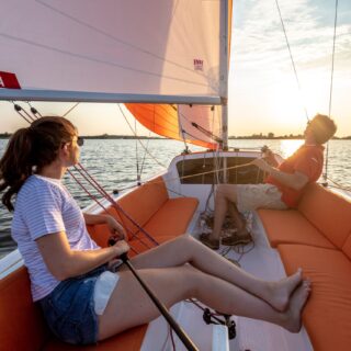 Goed en comfortabel zeilen in de Aira 22